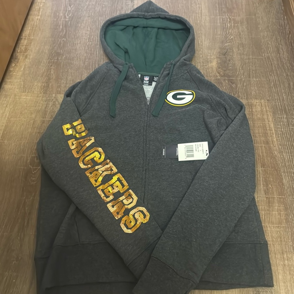 NFL Women’s Green Bay Packers zipper sweatshirt